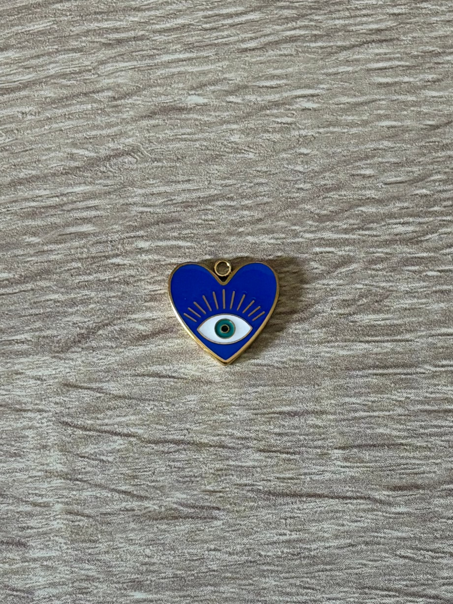 Charm coeur (bleu)